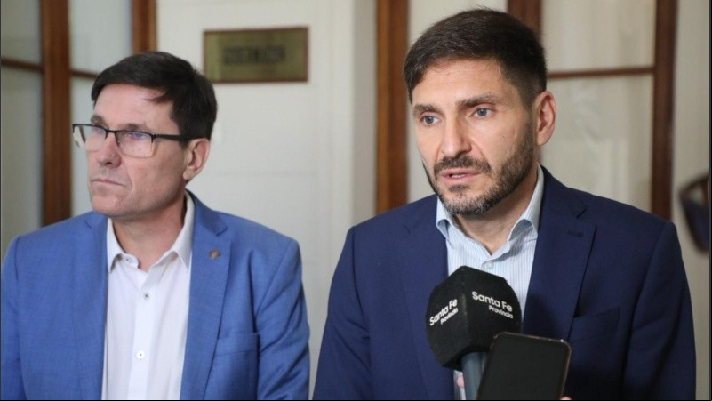Pullaro y su ministro de Educación, José Goity, están convencidos de la estrategia que eligieron para bajar el ausentismo docente.