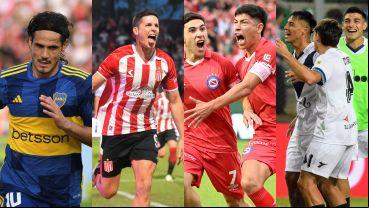 Boca, Estudiantes, Argentinos y Vélez buscan un lugar en la final de la Copa de la Liga.