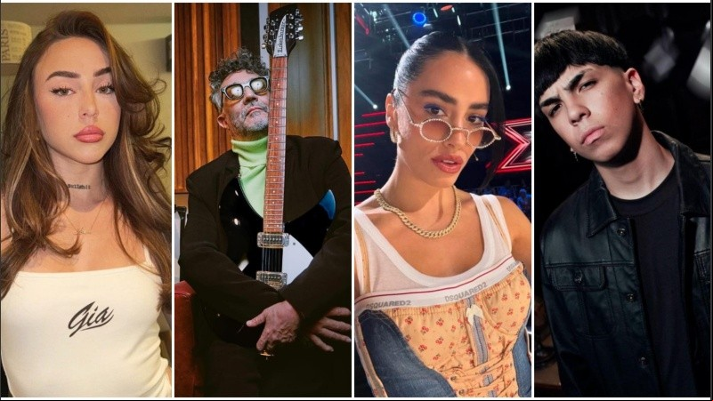 Nicky Nicole, Fito Páez, lali y Milo J, entre los nominados.