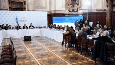 El secretario de Hacienda, Carlos Guberman, expuso ante la comisión de Presupuesto.