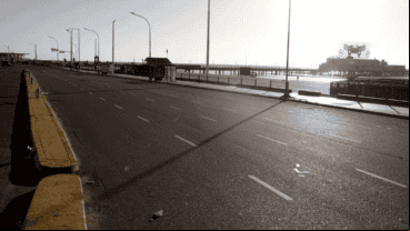 La CGT difundió imágenes para validar el efecto del paro en las calles.