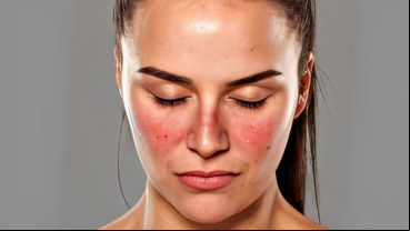 El sarpullido, principalmente en el rostro, es uno de los síntomas más habituales de esta enfermedad autoinmune.
