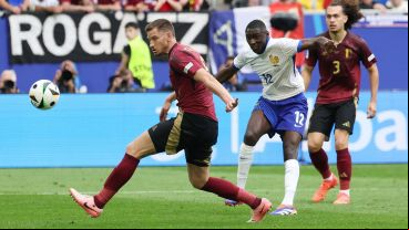 El remate de Muani ya se desvió en Verthonghen y será el 1-0 para los ses.