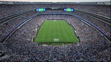 Los hinchas argentinos colmaron el MetLife de New Jersey