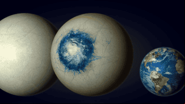 El exoplaneta podría tener una atmósfera rica en nitrógeno.