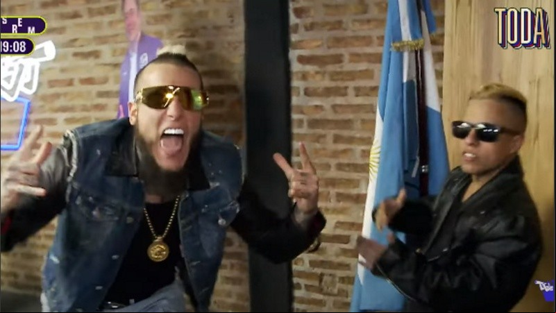 Escenas de Toda, el nuevo programa de Caniggia.