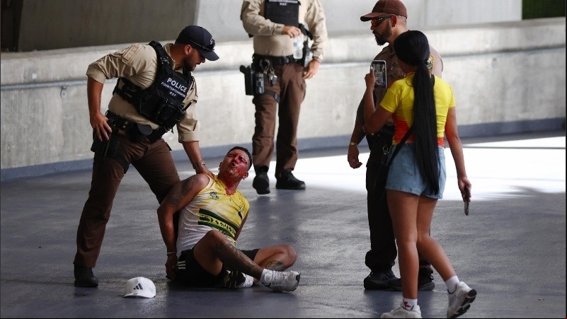 El estadio Hard Rock se convirtió en un caos generalizado.