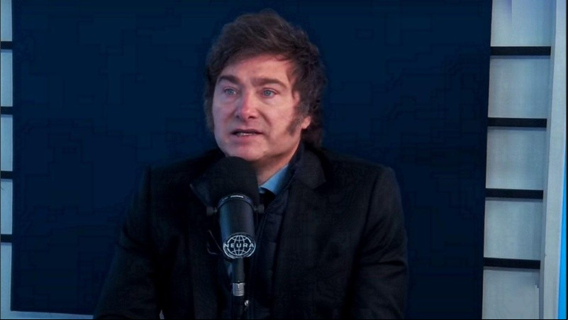 El presidente Javier Milei.