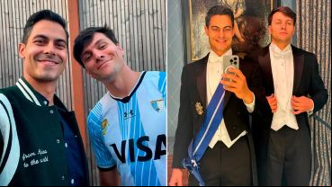 El jugador de hockey Nicolás Keenan está en pareja con Rob Jetten.