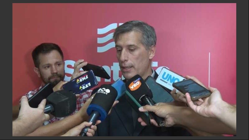Pablo Olivares, ministro de Economía de Santa Fe
