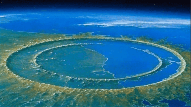 El cráter Chicxulub es el único lugar de impacto conocido en la Tierra causado por un asteroide del sistema solar.