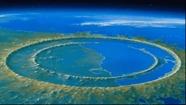 El cráter Chicxulub es el único lugar de impacto conocido en la Tierra causado por un asteroide del sistema solar.