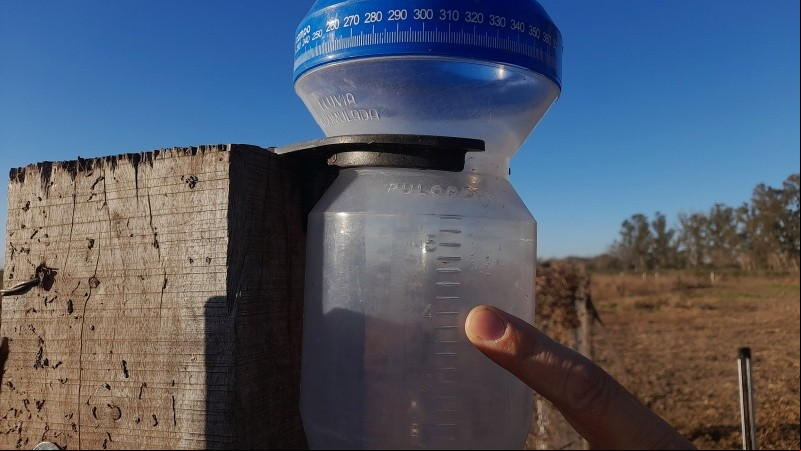 El registro de precipitaciones fue entre 10 y 45 veces menos en la zona núcleo.