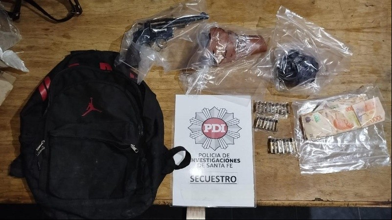 El secuestro de la PDI en el barrio Doctor Gutiérrez. (PDI)