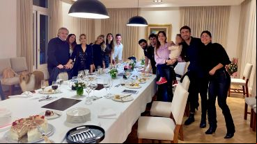 Emanuel López estuvo junto a Alberto y Fabiola en la famosa foto de la "Fiesta de Olivos" en plena pandemia