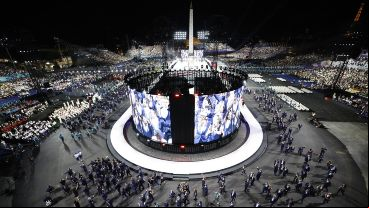 La apertura fue en la Plaza de la Concordia y los Campos Elíseos.