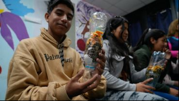 El taller "Energía y Compostaje para el Futuro" en el colegio bicultural San Juan Diego.