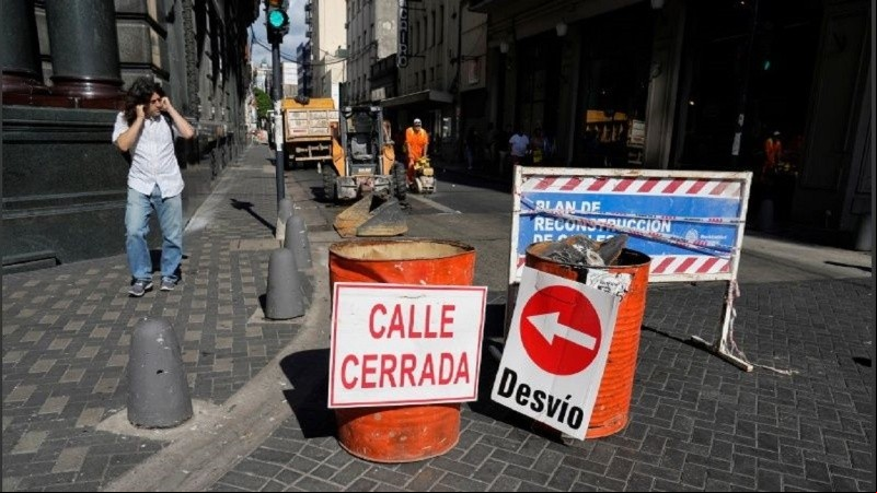 Son varias arterias con reducción de calzada, y un corte total en Dorrego al 2200.