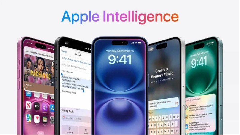 Apple Intelligence está disponible en todas las versiones del iPhone 16.