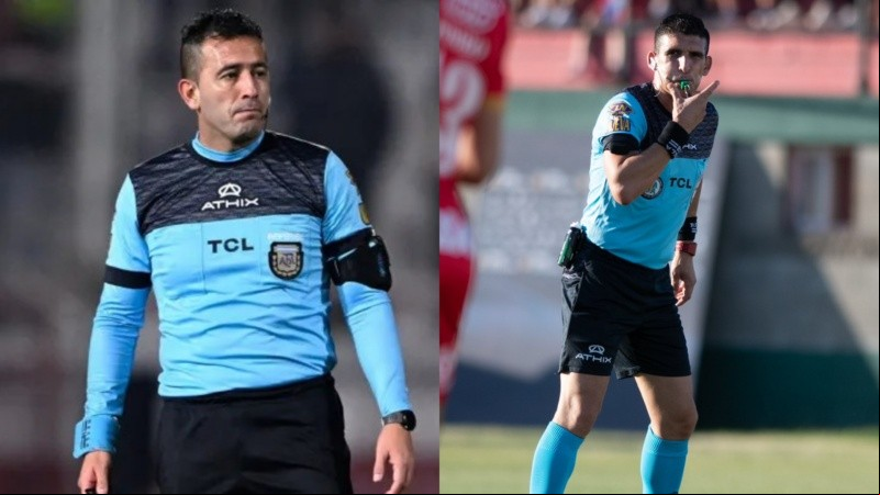 Lobo Medina (izquierda) y Merlos (derecha), los jueces para Newell's y Central este fin de semana.