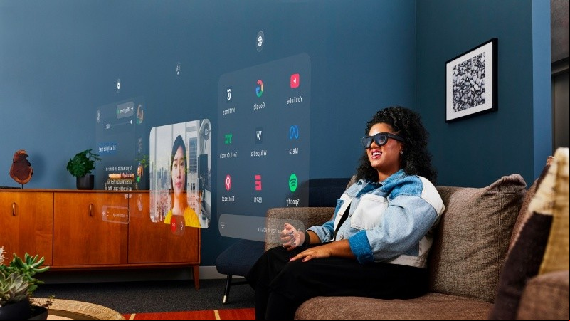 Meta presentó sus nuevas gafas inteligentes Orion.