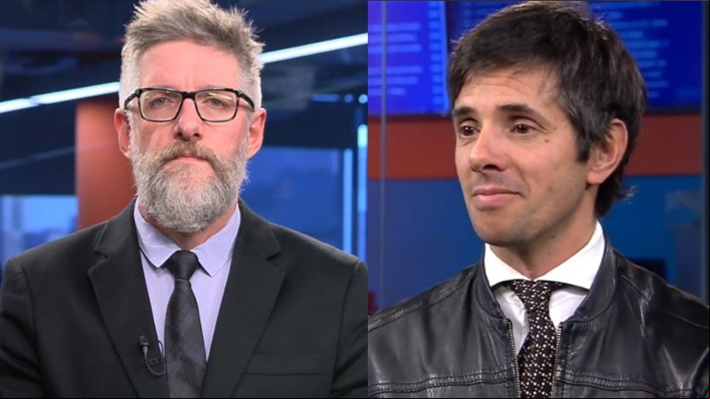 Luis Novaresio y Roberto Funes Ugarte.