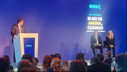 Javier Milei en el 60° Coloquio de IDEA - Mar del Plata 2024