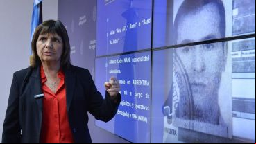La ministra realizó una presentación con el anuncio.