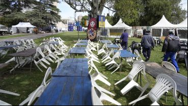 Colectividades ultiman detalles para la inauguración de este viernes