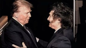 Trump y Milei en un encuentro en EE.UU.