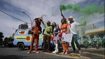 Postales de la bajada de Medicina 2024.