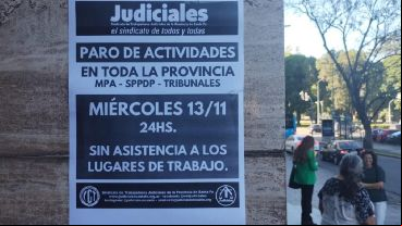 Las delegaciones de todas las provincias están afectadas por la protesta.