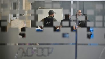 Gendarmería también hizo una inspección en la ex Afip.