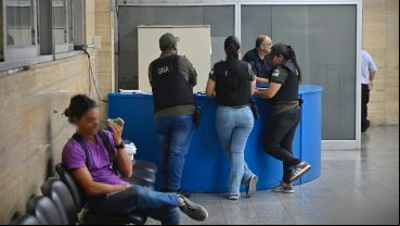 Gendarmería también hizo una inspección en la ex Afip.