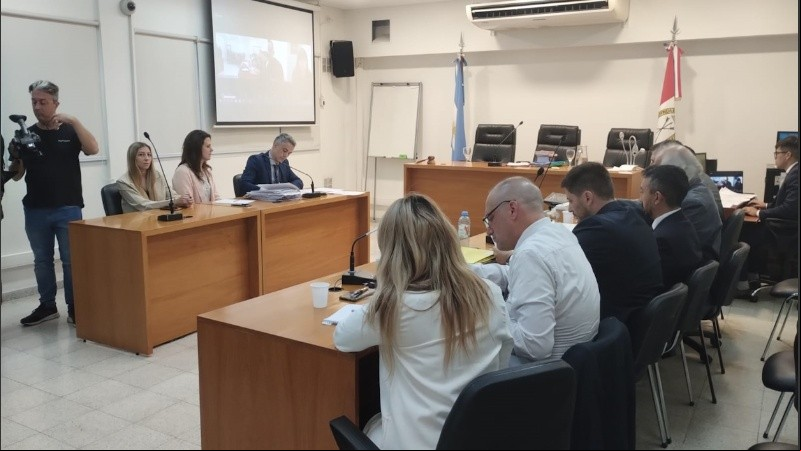 La audiencia imputativa por el femicidio de Sofía.