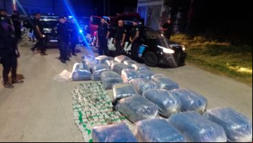 El operativo culminó en La Sexta con un voluminoso secuestro de hojas de coca.
