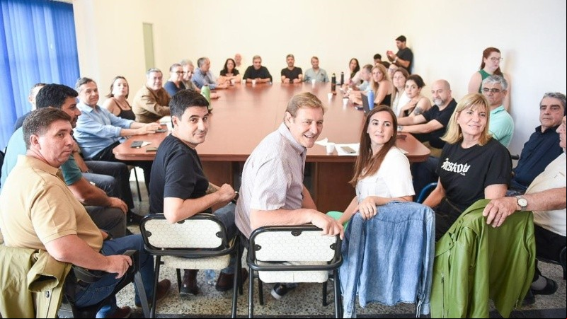 La reunión del PJ santafesino por la reforma, con la presencia de todos los sectores menos el de Lewandowski