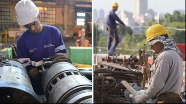 La construcción se desplomó 27,4% en 2024 y la industria cayó un 9,4%.