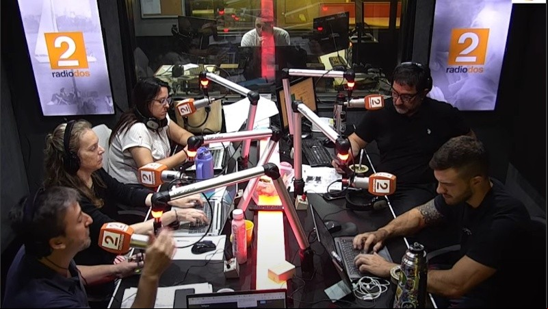 El equipo de Radiópolis por Radio 2.