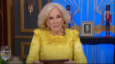 La conductora Mirtha Legrand.