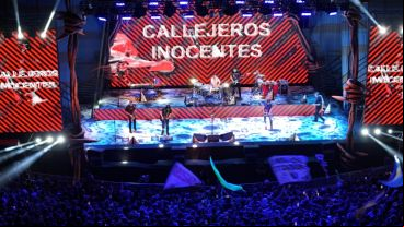 Don Osvaldo, con Pato Fontanet y Torrejón, tocó en Rosario el sábado 14 de diciembre pasado.