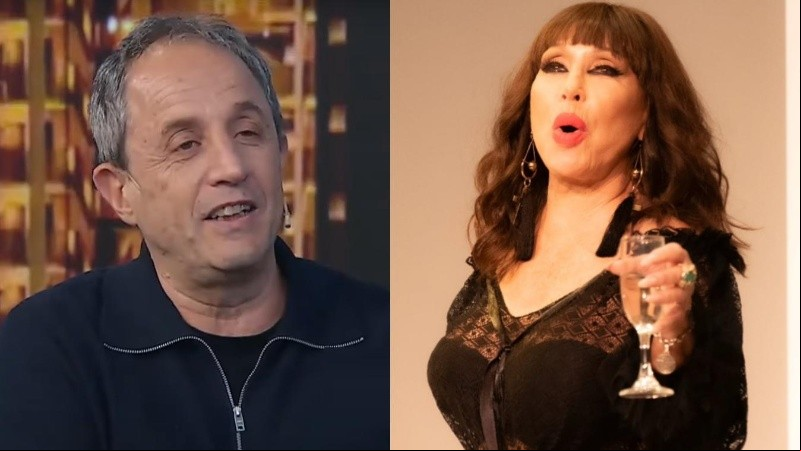 Ernesto Tenembaum y Moria Casán.