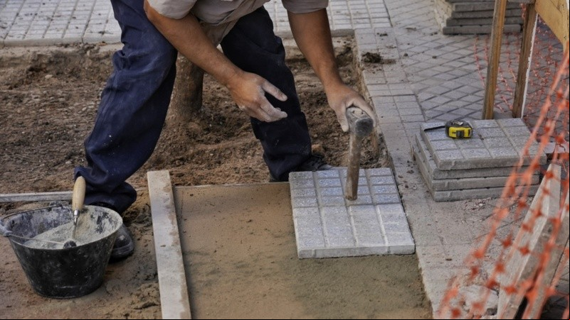 Las acciones comenzaron con reparaciones en el centro de la ciudad.