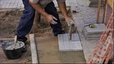 Las acciones comenzaron con reparaciones en el centro de la ciudad.