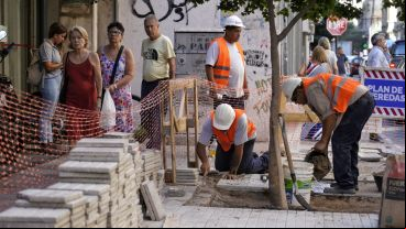 Las acciones comenzaron con reparaciones en el centro de la ciudad.