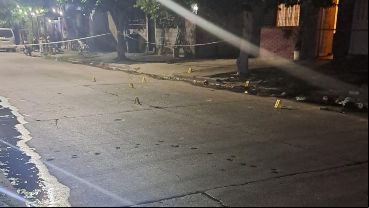 La Policía incautó doce vainas servidas calibre 9 milímetros.