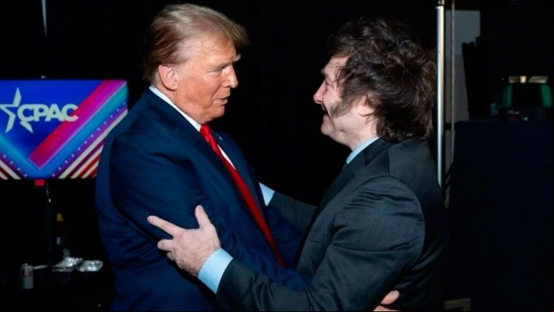 Trump le dio oxígeno simbólico a Milei y ahora el argentino espera que le dé oxígeno económico.
