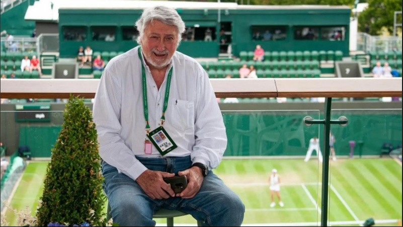 Salatino tiene 79 años y es uno de los periodistas especializados en tenis más respetados de Argentina.
