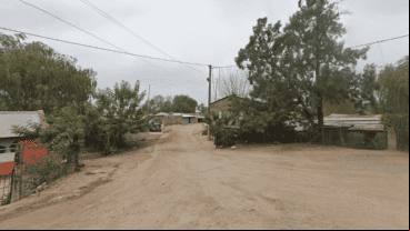 La zona donde se produjo el crimen.