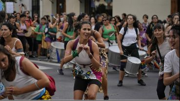 Con un clima más amigable, las mujeres protagonizan su ya tradicional movilización.